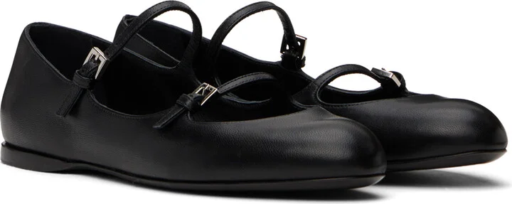 Max Mara Black Circus Ballerina Flats - Image 4