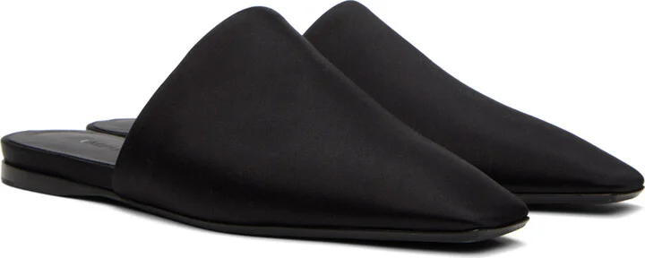 Max Mara Black Logo Hardware Loafers - Image 4