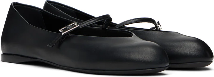 Max Mara Black MmBallet Flats - Image 4
