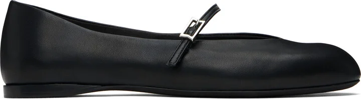 Max Mara Black MmBallet Flats