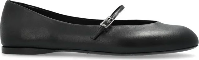 Max Mara Buckle Detailed Slip-On Ballerinas