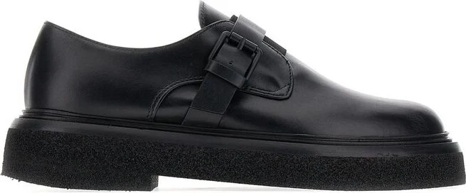 Max Mara Buckled Slip-On Loafers