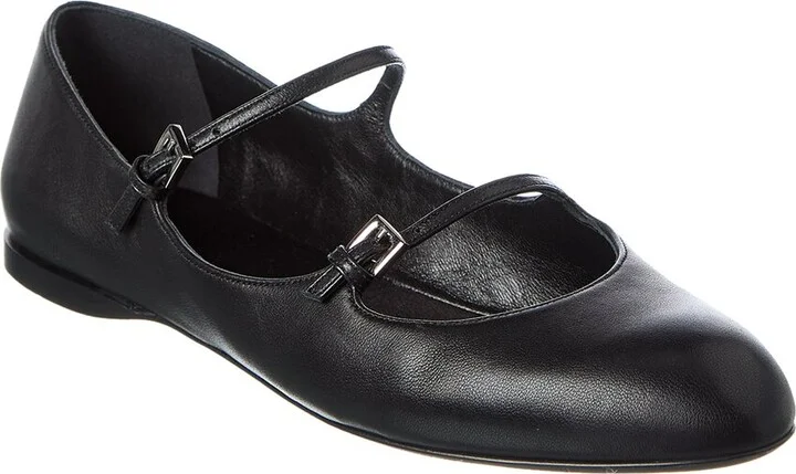 Max Mara Circus Leather Flat