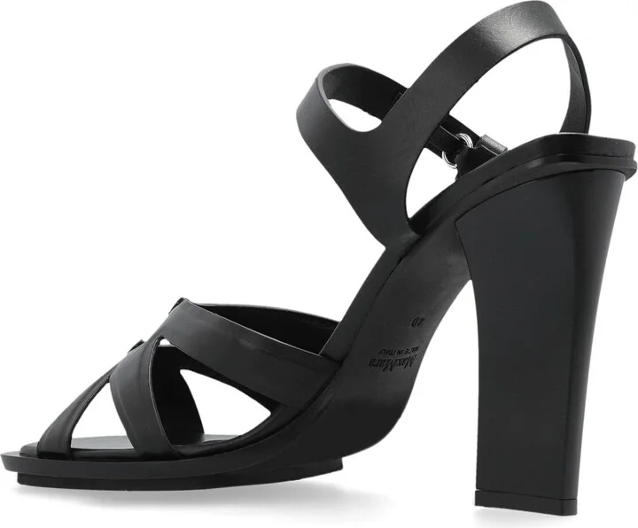 Max Mara Double High Heeled Sandals - Image 5