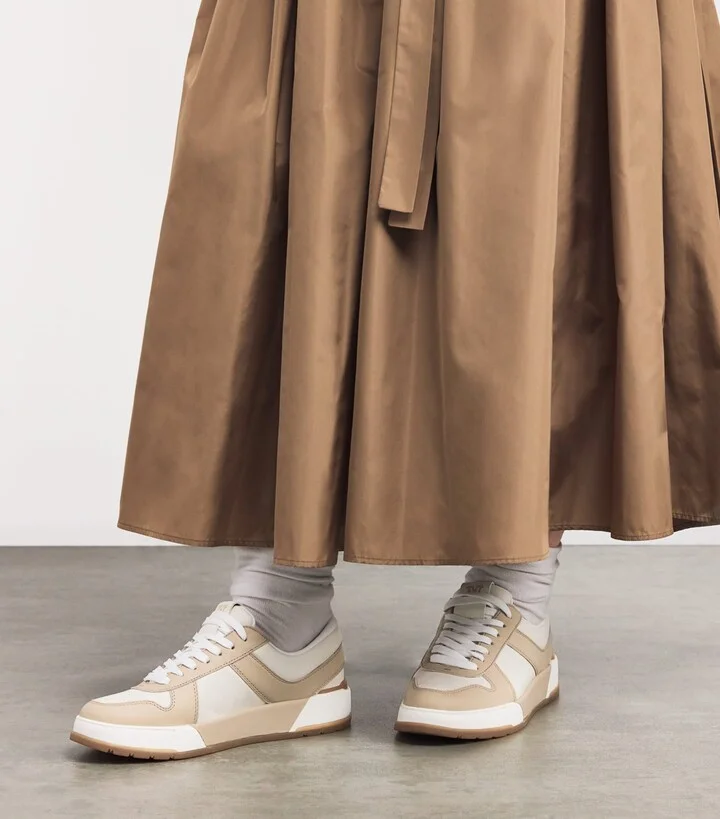 Max Mara Leather Chill Sneakers - Image 2