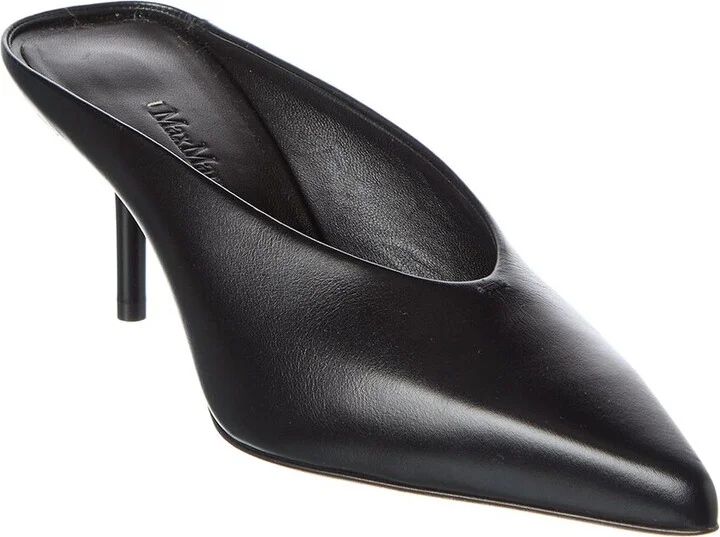 Max Mara Leather Mule