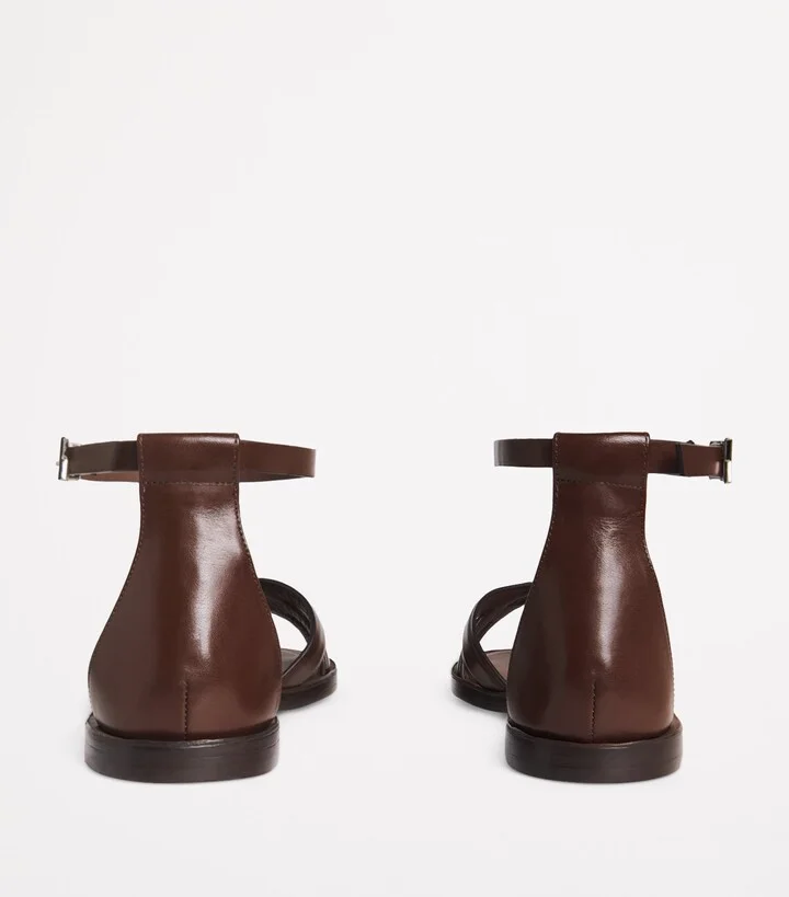 Max Mara Leather Sandals - Image 4