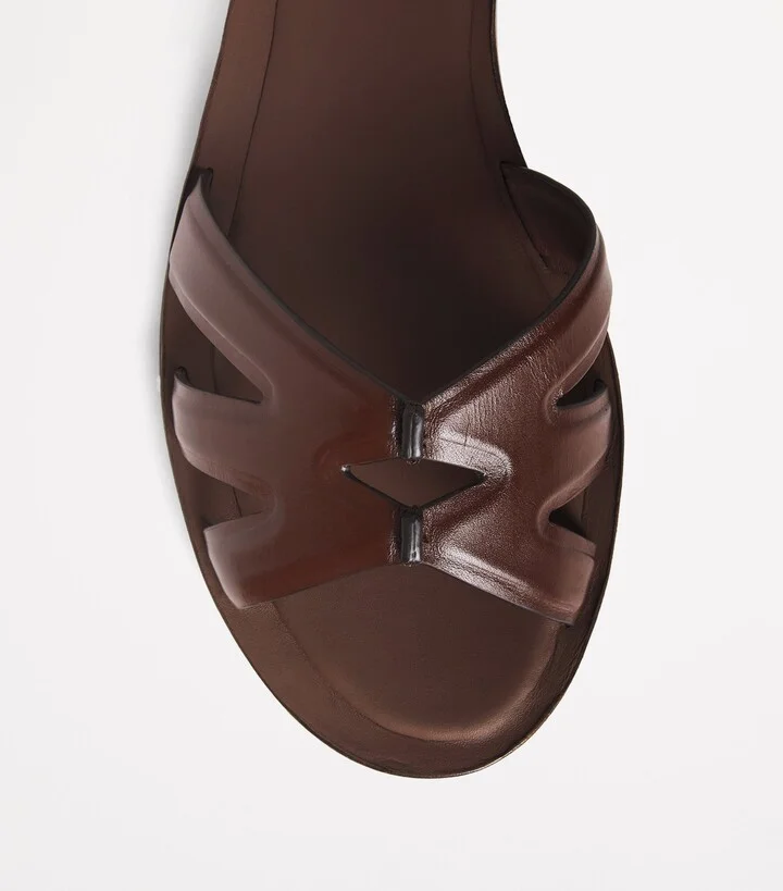 Max Mara Leather Sandals - Image 5