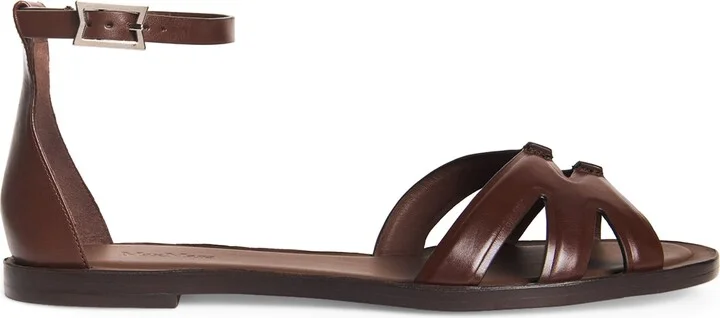 Max Mara Leather Sandals
