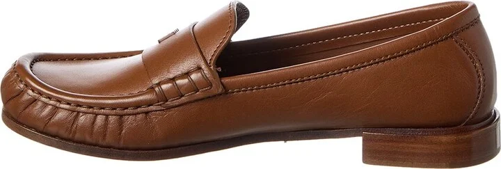 Max Mara Logo Leather Loafer - Image 2