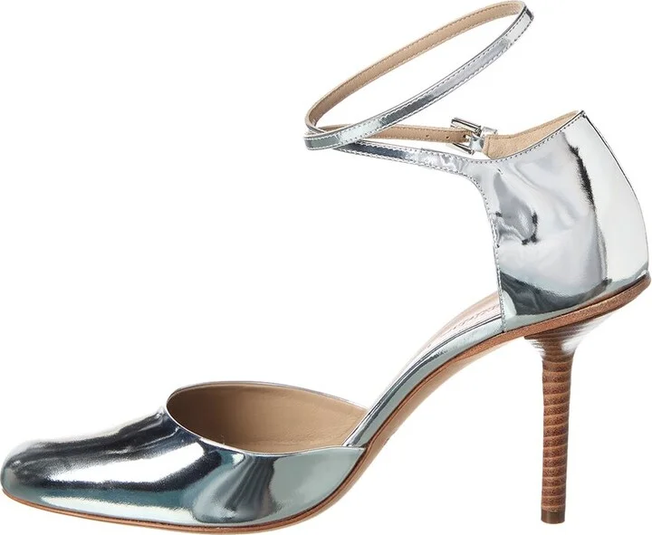 Max Mara Mare Jane Leather Pump - Image 2