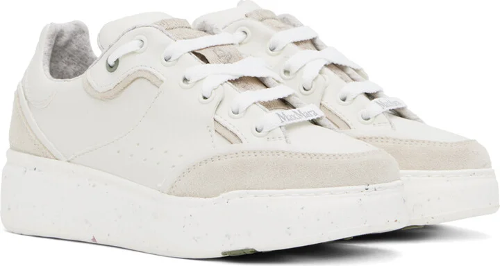 Max Mara Off-White ACBC Edition ActiveGreen Sneakers - Image 4