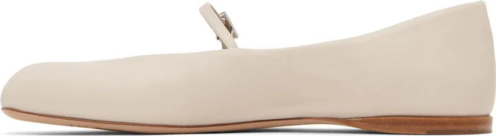 Max Mara Off-White MmBallet Flats - Image 3