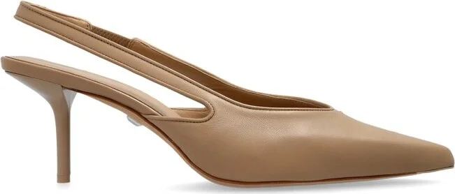 Max Mara Pointed-Toe Slingback Pumps