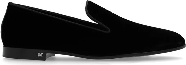 Max Mara Round Toe Slip-On Loafers