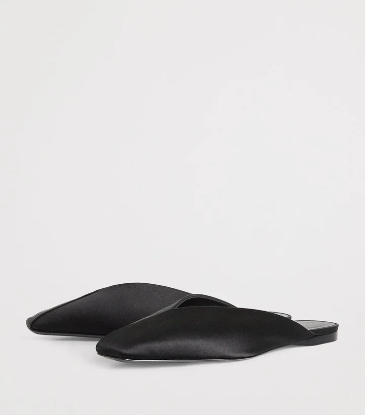 Max Mara Satin Mules - Image 3