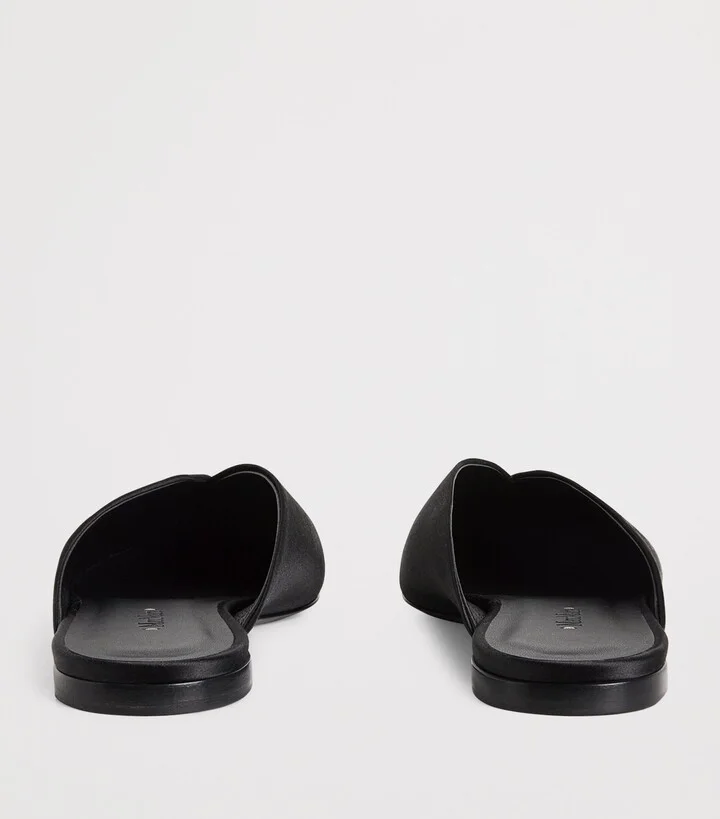 Max Mara Satin Mules - Image 4