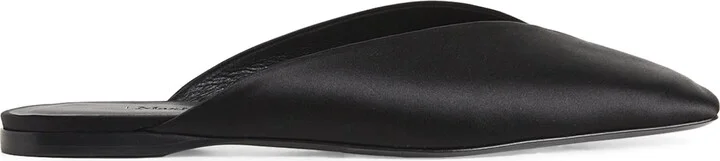 Max Mara Satin Mules