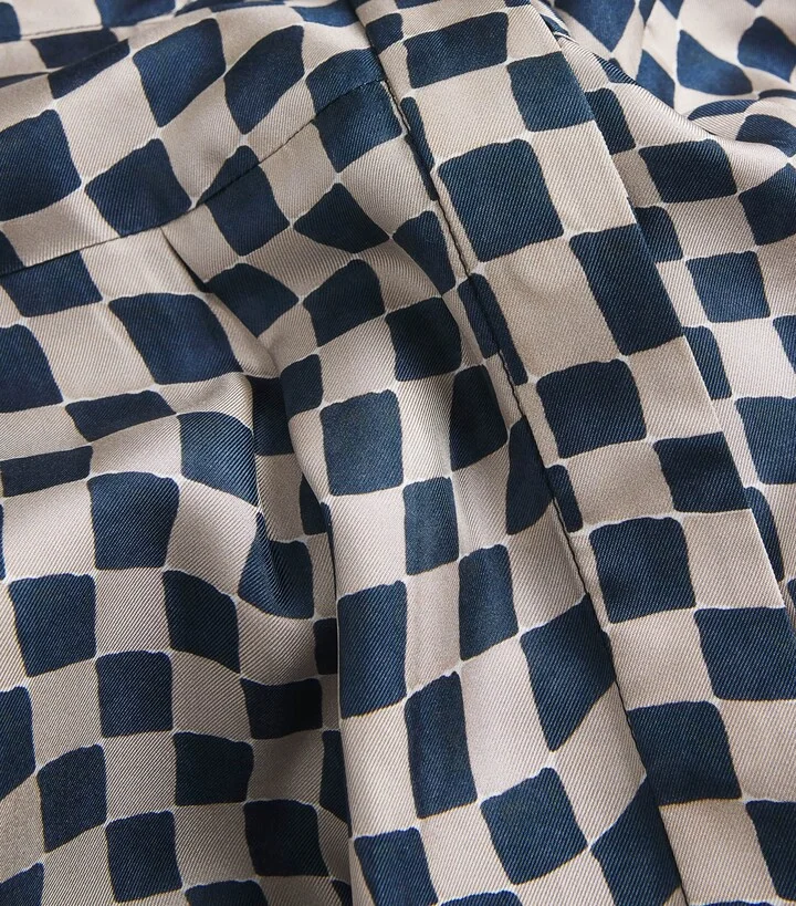 Max Mara Silk Patterned Midi Dress - Image 5