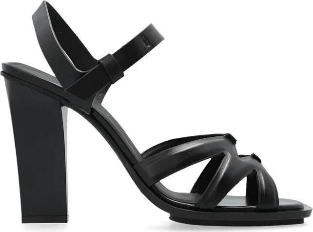 Max Mara Strap Detailed Heeled Sandals