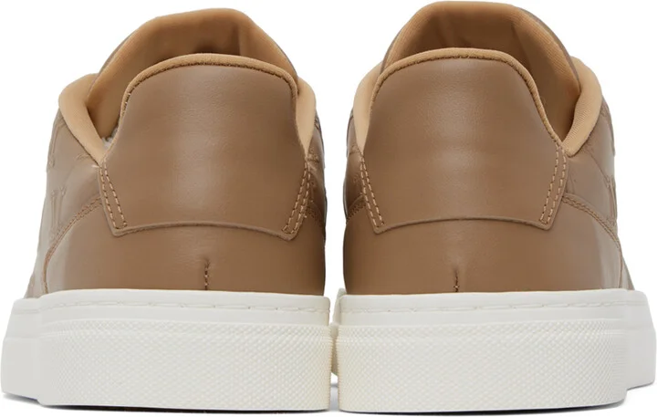 Max Mara Tan Damier Sneakers - Image 2