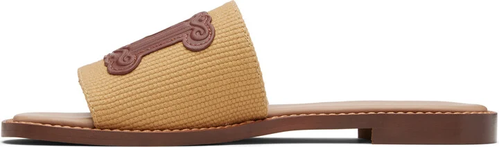 Max Mara Tan Gene Sandals - Image 3