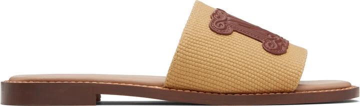 Max Mara Tan Gene Sandals