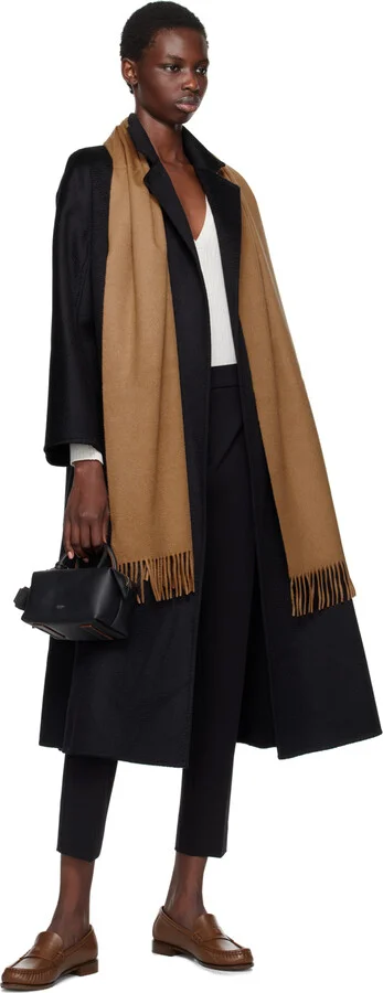 Max Mara Tan Leather Loafers - Image 5