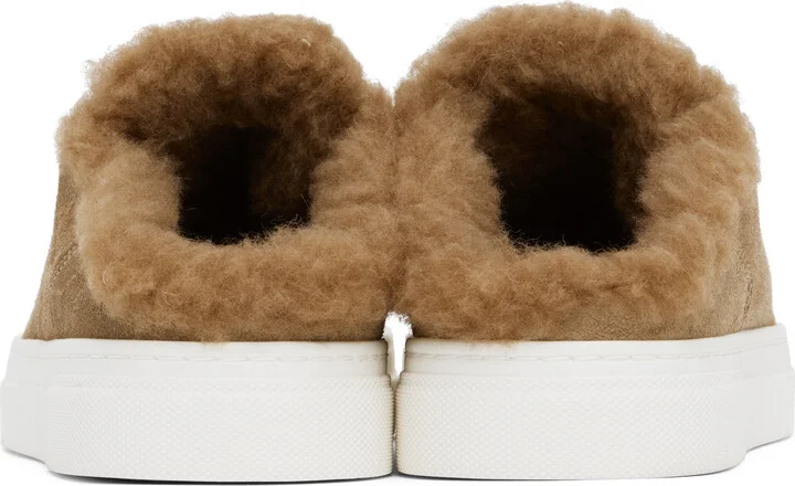 Max Mara Tan Slide Sneakers - Image 2