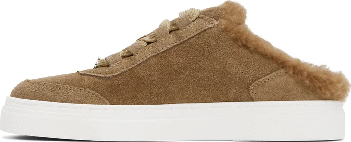 Max Mara Tan Slide Sneakers - Image 3