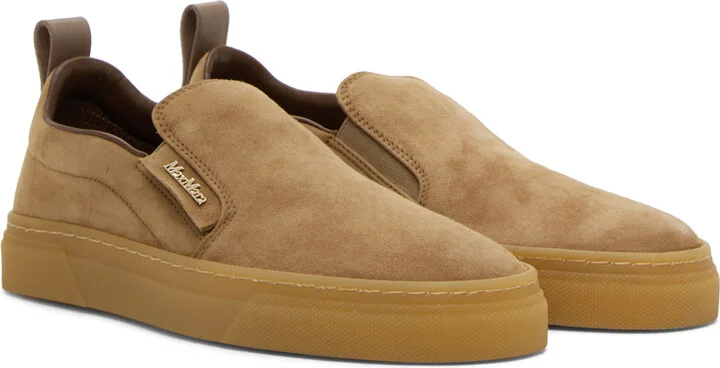Max Mara Tan Tiaf Sneakers - Image 4