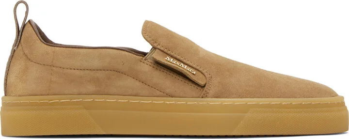 Max Mara Tan Tiaf Sneakers