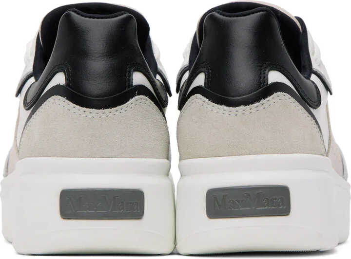 Max Mara Taupe Maxi Active Sneakers - Image 2