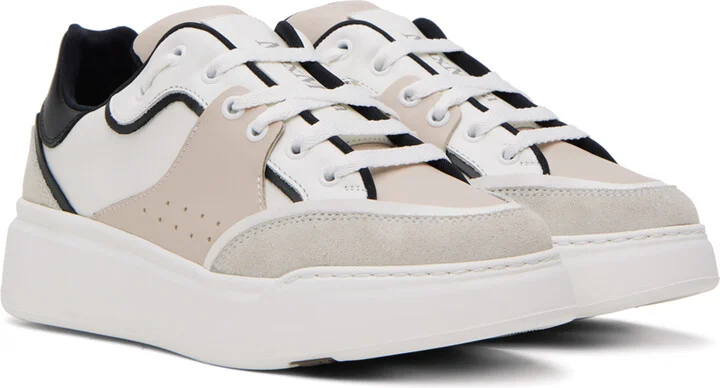 Max Mara Taupe Maxi Active Sneakers - Image 4
