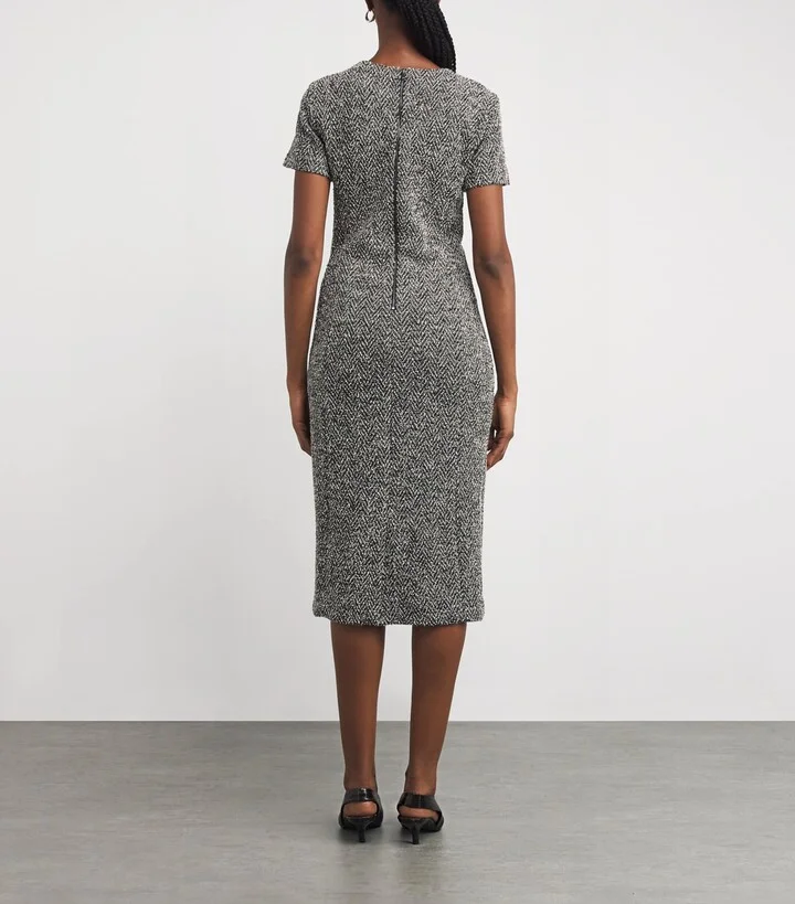 Max Mara Tweed Midi Dress - Image 3
