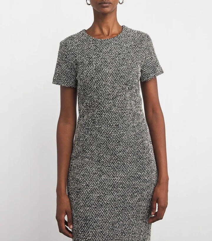 Max Mara Tweed Midi Dress - Image 4