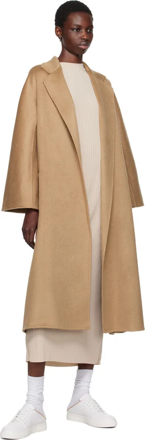 Max Mara White Leather Slide Mule Sneakers - Image 5