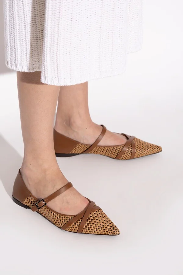 Max Mara Woven Ballet Flats Wovenflat - Image 2