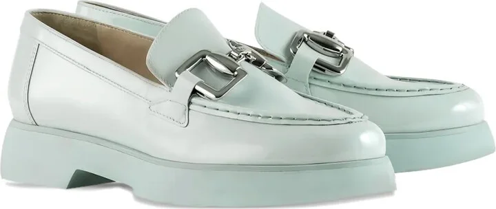 Max patent-leather horsebit loafers - Image 2