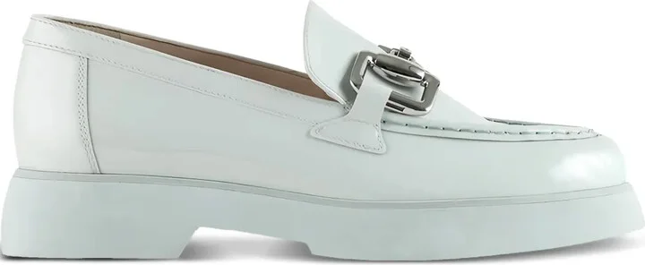 Max patent-leather horsebit loafers