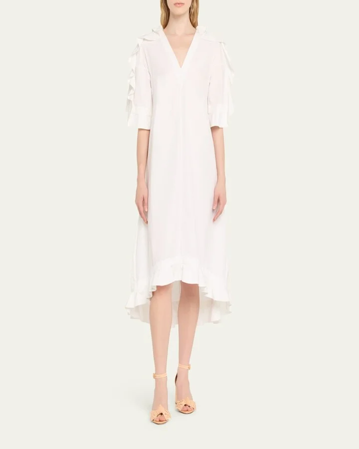Maxi Clarita Embroidered Raffia Sandals - Image 2