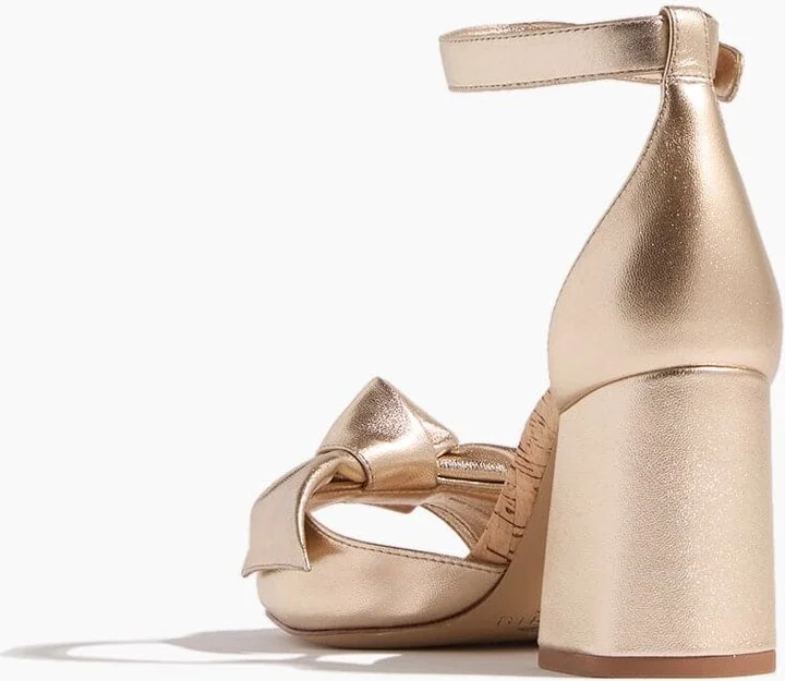 Maxi Clarita Flare 75 Sandal in Golden - Image 3