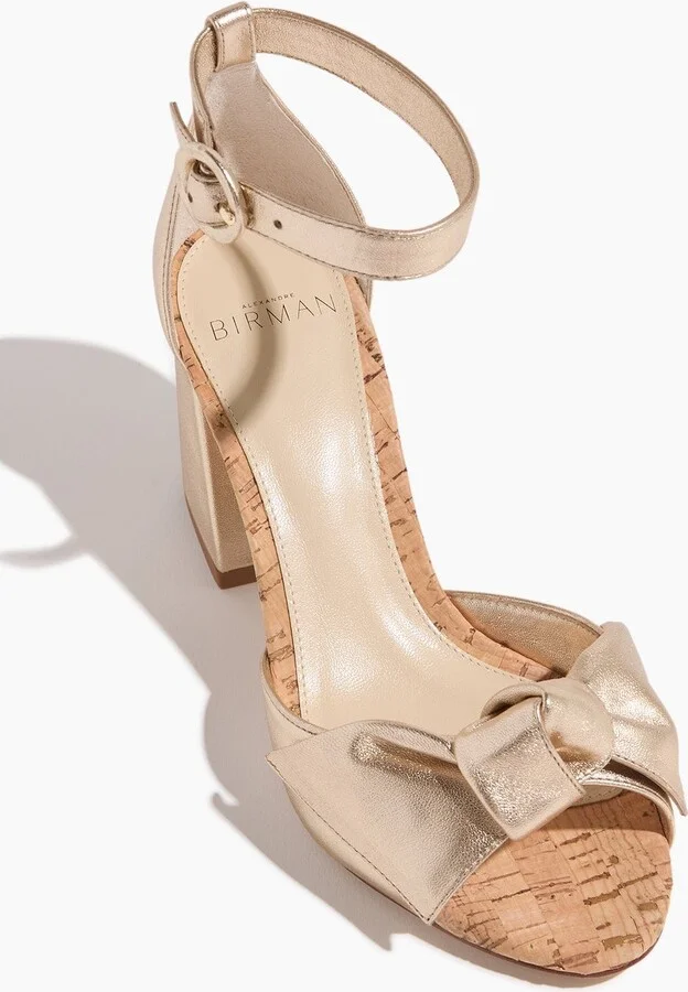 Maxi Clarita Flare 75 Sandal in Golden - Image 4