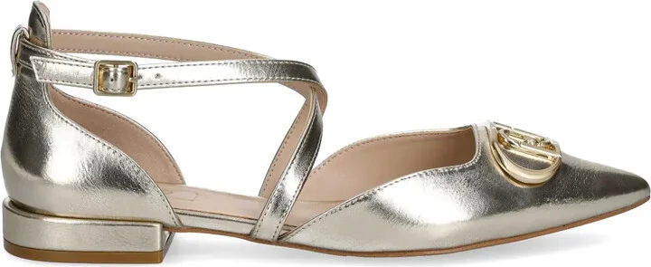Maxi-Logo Ballerina Shoes