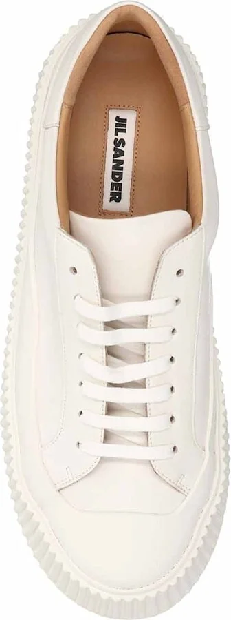 Maxi Sole Leather Sneakers - Image 3