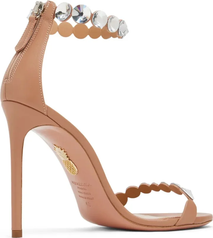 Maxi-Tequila 105mm leather sandals - Image 3