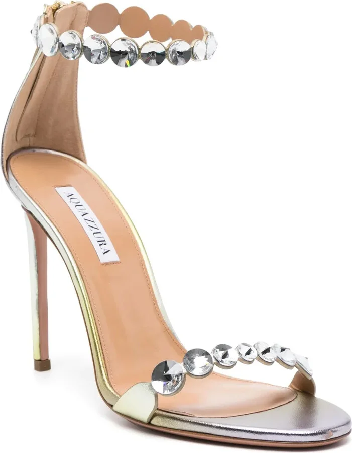 Maxi-Tequila 105mm leather sandals - Image 2