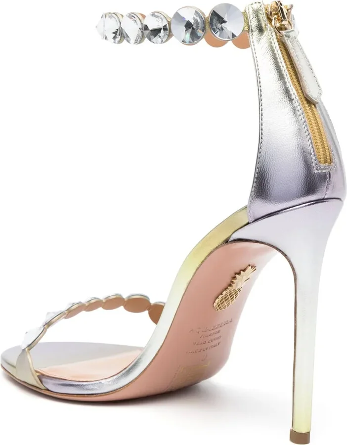 Maxi-Tequila 105mm leather sandals - Image 3