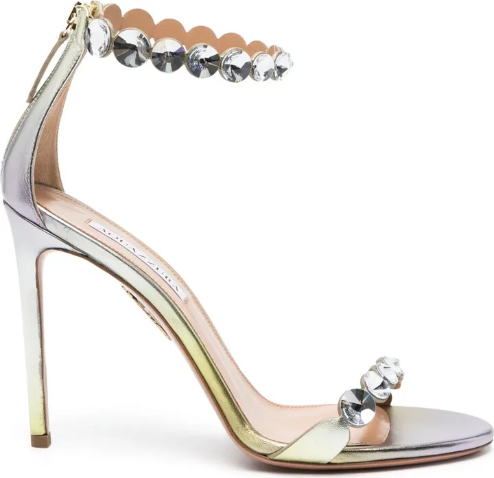 Maxi-Tequila 105mm leather sandals