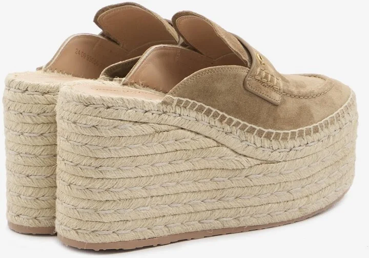 Maxilla 100 Suede Platform Espadrille Mules - Image 2